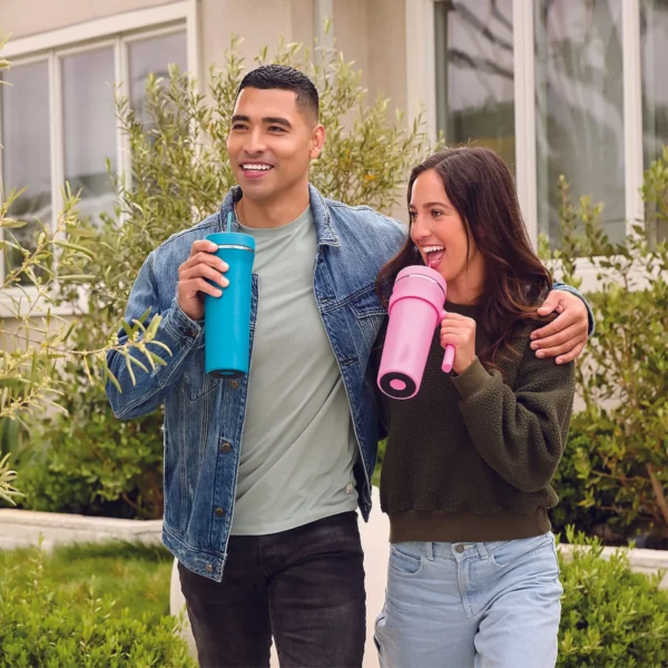 32oz All-Day Chill Tumbler with Handle" - Image 4