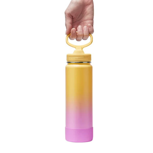 24oz All-Day Cool Water Bottle with Leakproof Straw Lid - Image 3